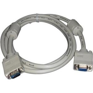 Transmedia C57-3HL Monitor Kabel 3m bijela boja Sub D-plug 15 pin HD to Sub D-plug 15 pin HD vrhunsk