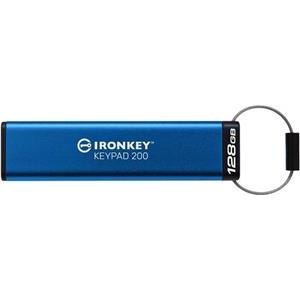 Kingston IronKey Keypad 200 128GB USB 3.0 AES Encrypted