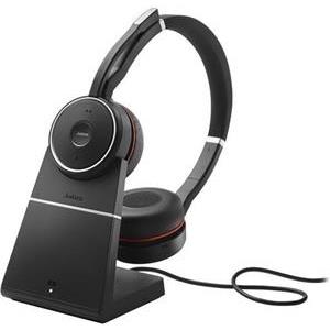 Jabra Evolve 75 SE UC Stereo - headset - with charging stand