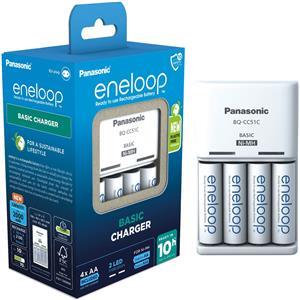 Panasonic Basic + 4x AA Eneloop 2000 mAh