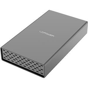 LC Power LC-35U3-C - storage enclosure - SATA 6Gb/s - USB-C 3.2 (Gen 2)