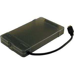 LC Power LC-25U3-C - storage enclosure - SATA 6Gb/s - USB 3.2 (Gen 2x1)