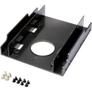 LogiLink Mounting Bracket for 2,5 HDD/SSD in 3.5 Bay - storage bay adapter