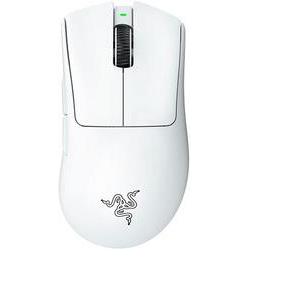 Razer DeathAdder V3 Pro - Ergonomic Wireless Gaming Mouse - White Edition - EU P