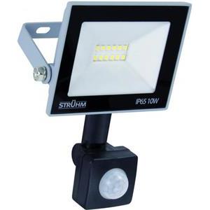 LED Reflektor 10W -hladno bijela boja svjetla, sa PIR senzorom, IP65, sivi