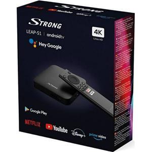 Media player STRONG LEAP-S1, Android 4K UHD TV box, Quad Core Cortex-A53 1.8 GHz, Wi-Fi, Bluetooth