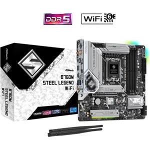 MB ASRock Intel 1700 B760M Steel Legend WiFi