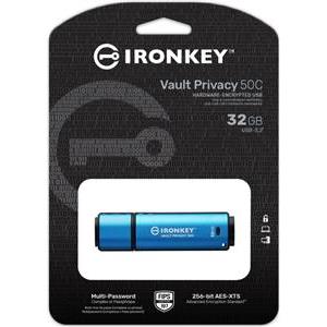 Stick Kingston IronKey VP50C 16GB USB-C secure