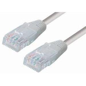 Transmedia TI23-15GL, CAT6 UTP Patch Kabel (RJ45), 15m sivi