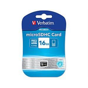 Memorijska kartica MicroSD 16GB Verbatim Class 10, Blister Pack