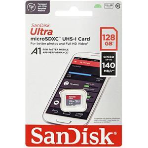 SANDISK MEMORIJSKA KARTICA MicroSDXC UHS-I 140MB/s 128GB