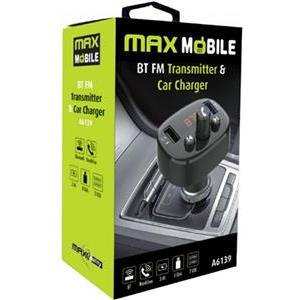 MAXMOBILE FM transmitter i Auto punjač A6139 2XUSB,3.4A