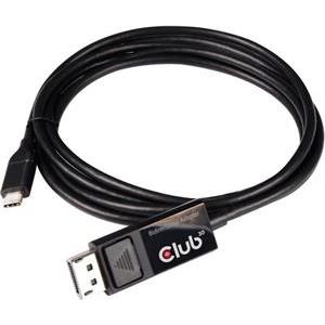 Cable USB-C to DisplayPort 1.4 Club 3D CAC-1557, 8K@60Hz, HDR, 1,8m