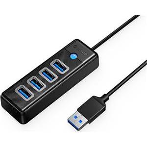 Orico 4-portni USB 3.0 hub, crni (ORICO-PW4U-U3-015-BK-EP)