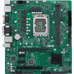 ASUS PRO H610M-C D4-CSM - motherboard - micro ATX - LGA1700 Socket - H610