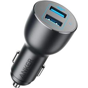 Anker PowerDrive III 2-Port 36W Alu car charger