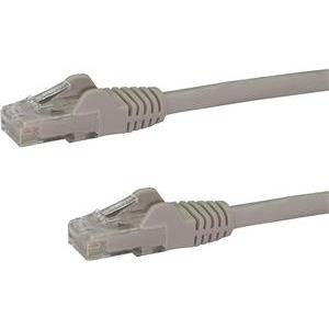 StarTech.com 1m CAT6 Ethernet Cable - Grey Snagless Gigabit CAT 6 Wire - 100W PoE RJ45 UTP 650MHz Category 6 Network Patch Cord UL/TIA (N6PATC1MGR) - patch cable - 1 m - gray