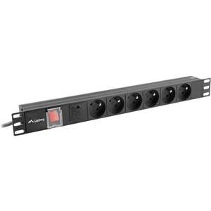 Lanberg Power Distribution Unit PDU 6 Slots 2.0m