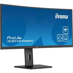 Iiyama Curved Monitor ProLite XCB3494WQSN-B5 - 86.4 cm (34) - 3440 x 1440 UWQHD