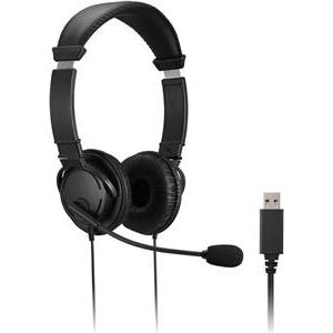 Kensington USB Hi-Fi Headphones - headphones with mic