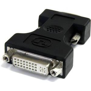 StarTech.com DVI-I to VGA Cable Adapter - Black - F / M - DVI I to VGA Adapter for Your VGA Monitor or Display (DVIVGAFMBK) - VGA adapter