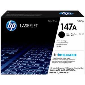 HP 147A - black - original - LaserJet - toner cartridge (W1470A)