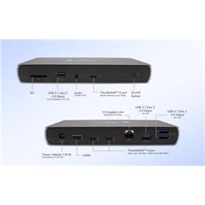 i-tec Thunderbolt 4 Docking Station mit Power Delivery Dual Display, 96W