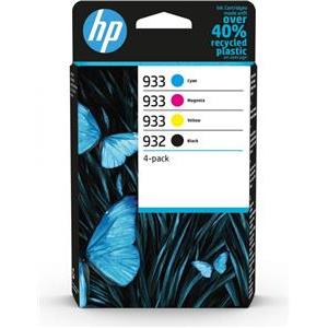 HP 932/933 Combo Pack - 4-pack - black, yellow, cyan, magenta - original - ink cartridge