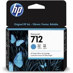 HP 712 - cyan - original - DesignJet - ink cartridge