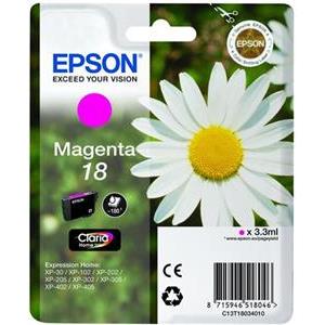Epson 18 - magenta - original - ink cartridge