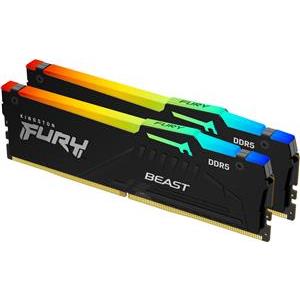 Kingston Fury Beast RGB 64GB [2x32GB 6000MHz DDR5 CL40 DIMM]