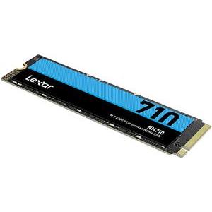 LEXAR LNM710 500GB High Speed PCIe Gen 4X4 M.2 NVMe, up to 5000 MB/s read and 2600 MB/s write