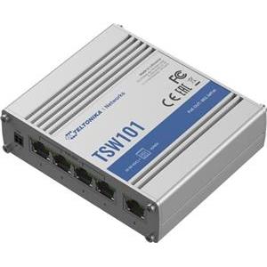 Teltonika TSW101 Industrial GSwitch 4x PoE+ (60W)