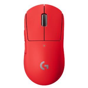 Mouse Logitech G PRO X SUPERLIGHT Wireless, red