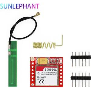 SIM800L GPRS GSM Module Kit MicroSIM Card Core BOard Quad-band TTL Serial Port with the antenna