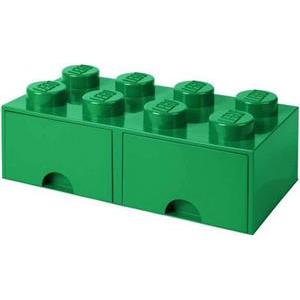 Lego Brick Drawer 8 zelena