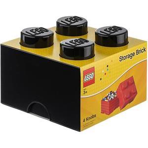 Lego Storage Brick 4 crna