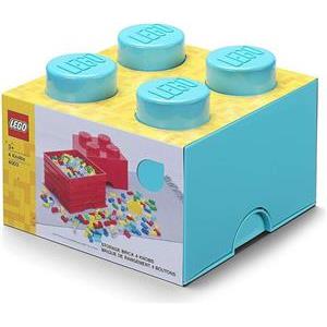 Lego Storage Brick 4 lazurowy