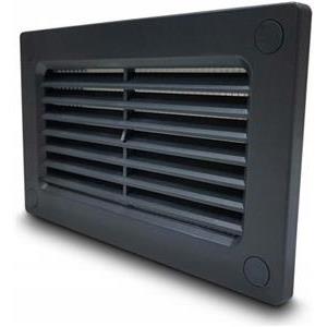 Ventilacijska rešetka Awenta KP75-30GR grafit 75x150mm