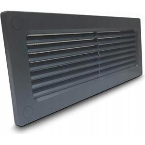 Ventilacijska rešetka Awenta KP204-30GR grafit 60x204mm