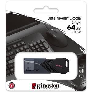 Stick Kingston DT Exodia Onyx 64GB USB 3.0