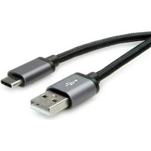 Roline USB2.0 kabel TIP C(M) na TIP A(M), 1.8m, crni