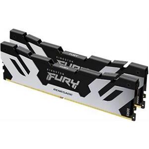 Kingston FURY Renegade Silver - DDR5 - kit - 32 GB + 2 x 16 GB - DIMM 288-pin - 6000 MHz / PC5-48000 - unbuffered
