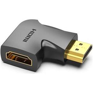 Vention HDMI 90 Degree Male to Female Vertical Flat Adapter Black