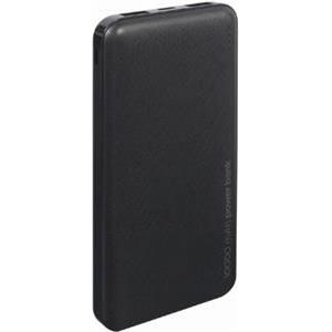 Gembird 10000 mAh power bank, black