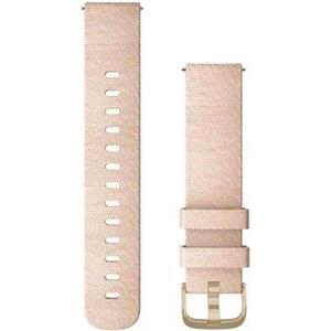 Zamjenski remen Garmin 20mm - Blush Pink Nylon (LightGold kopča)