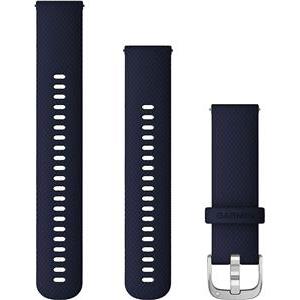 Zamjenski remen Garmin 22mm - Dark Blue (Silver kopča) - za VENU 2