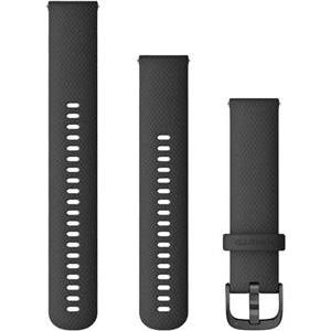 Zamjenski remen Garmin 20mm - Black (siva kopča)