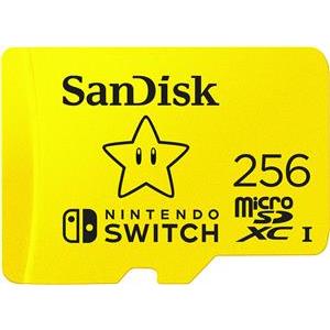 SanDisk Ultra microSDXC 256GB Nintendo Switch 100/90 MB/s A1 UHS-I