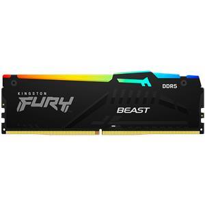 Kingston DRAM 16GB 6000MT/s DDR5 CL36 DIMM (Kit of 2) FURY Beast RGB EXPO EAN: 740617331905